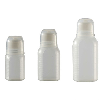 Botella plástica redonda 30ml / 60ml / 100ml para el cuidado del cabello